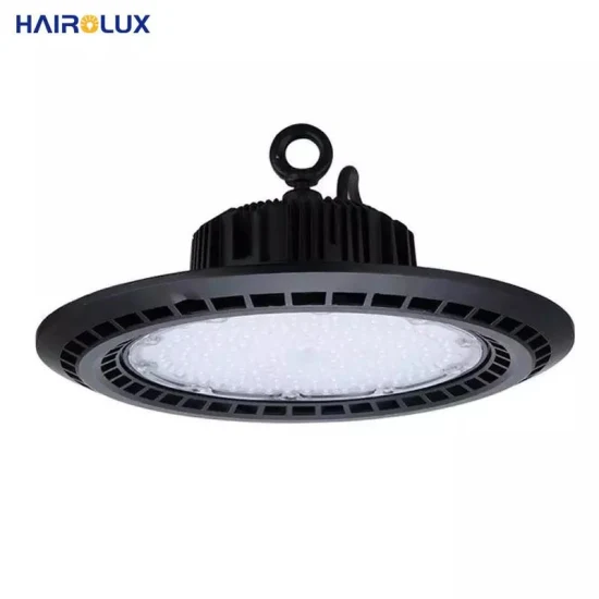 Hairolux Industry 100W 150W 200W Highbay allumant IP65 130lm/W étanche UFO LED High Bay Lights